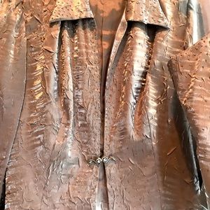 Two piece evening gown